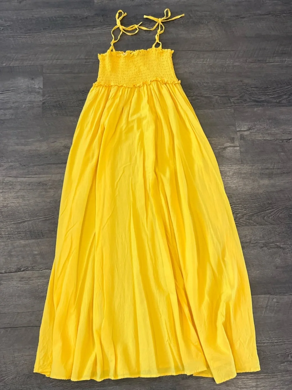 Tuckernuck Pomander Place Shallon Maxi Dress in Yellow - Picture 2 of 7
